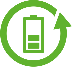Icon Batterie-Stromspeicher